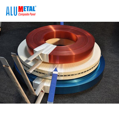सजावटी एल्यूमीनियम पट्टी कुंडल PVDF लेपित 10mm-2500mm