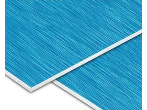 FEVE डेकोरेटिव 4mm 0.3mm एल्युमिनियम वॉल पैनल्स PVDF कोटेड एल्युमीनियम कम्पोजिट पैनल