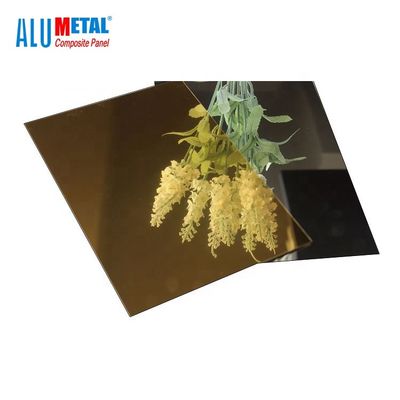 विभाजन के लिए 2440 मिमी 3 मिमी आग रेटेड एल्यूमीनियम समग्र पैनल शीट Anodized सतह: