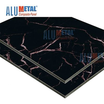 कृत्रिम पत्थर 4 मिमी एल्यूमिनियम सैंडविच पैनल FEVE 5800mm AA3003
