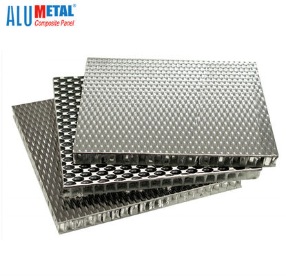 1020mm 5mm स्टोन हनीकॉम्ब पैनल सैंडविच प्लेट बोर्ड शीट्स AA1100