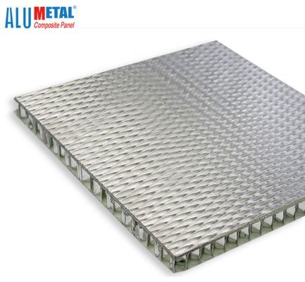 1020mm 5mm स्टोन हनीकॉम्ब पैनल सैंडविच प्लेट बोर्ड शीट्स AA1100