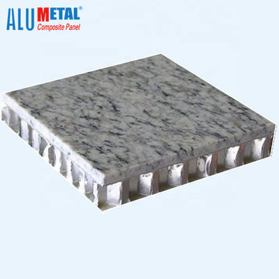2MM एल्यूमीनियम प्लास्टिक लाइटवेट स्टोन हनीकॉम्ब पैनल 1020MM A2 गैर दहनशील: