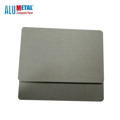 3 मिमी प्लास्टिक धातु समग्र पैनल Vmzinc एल्यूमिनियम क्लैडिंग इंडोर 0.7 मिमी