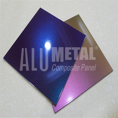 Anodized ब्रश एल्यूमीनियम समग्र पैनल शीट अटूट कोर